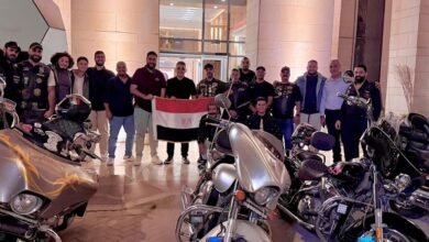 وزير الرياضة يلتقي شباب الدراجات النارية