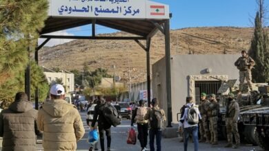 الحدود اللبنانية