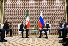 الرئيس الروسي ونظيره الايراني