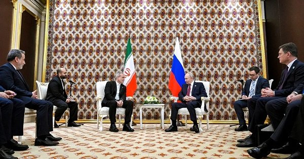 الرئيس الروسي ونظيره الايراني