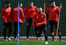 تدريبات منتخب مصر