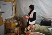 منظمات الاغاثة بغزة