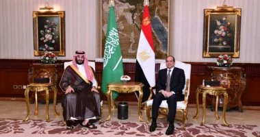 الأمير محمد بن سلمان بن عبد العزيز آل سعود في زيارة عمل إلى مصر