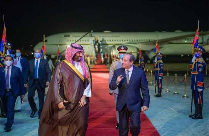 زيارة ولي العهد السعودي لمصر